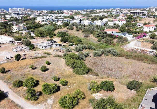 Terrain Vue Sur Mer Et Permis De Construire En Chypre Du Nord Girne