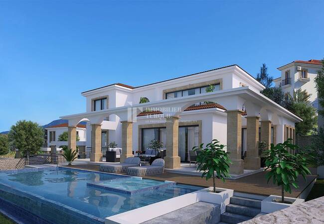 Villas Individuelles Avec Piscine Exceptionnelle À Chypre Du Nord