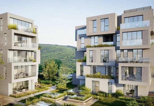 High-grade Flats with Admirable Bosphorus View in Beykoz
