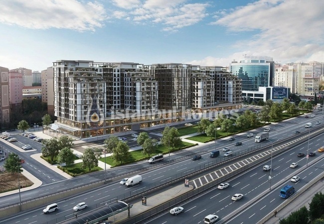 Квартиры в Бейликдюзю в Паре Минут от Всех Значимых Объектов 2