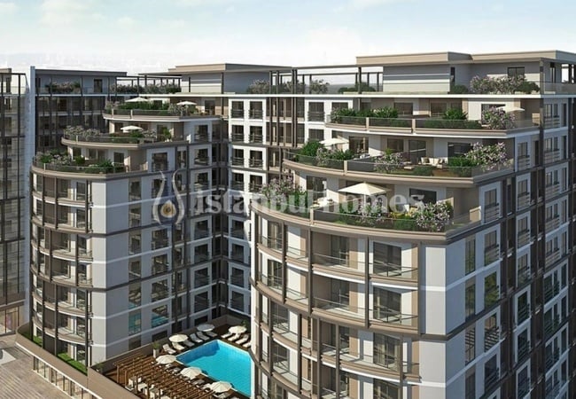 Квартиры в Бейликдюзю в Паре Минут от Всех Значимых Объектов 5