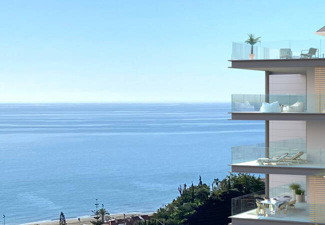 Apartments with Spacious Terraces and Sea View in Fuengirola 1