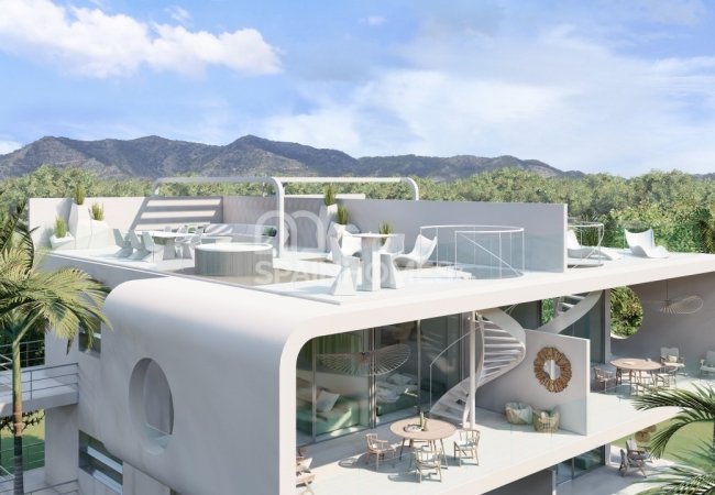 Fuengirola’da Modern Tasarımlı Deniz Manzaralı Daireler 4