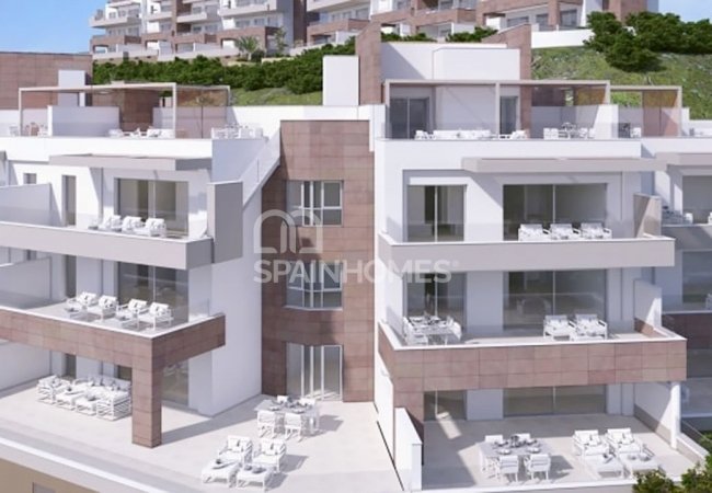 Apartamentos Contemporáneos Con Grandes Terrazas En Mijas Costa 2