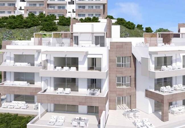 Contemporary Apartments with Large Terraces in Mijas Costa 1