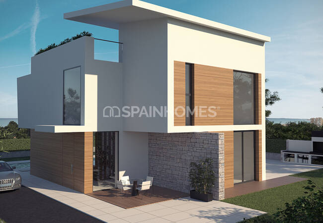 Excellent Villas with a Private Garden and Swimming Pool in Orihuela