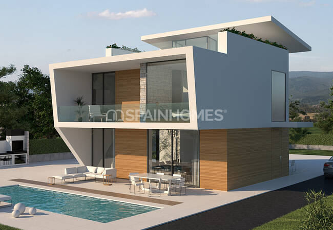 Excellent Villas with a Private Garden and Swimming Pool in Orihuela