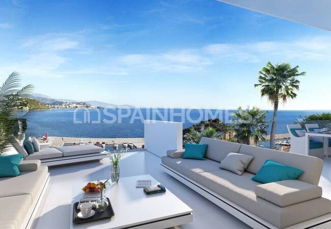 Luxurious Beach Front Apartments in a Unique Location in Almunecar 1