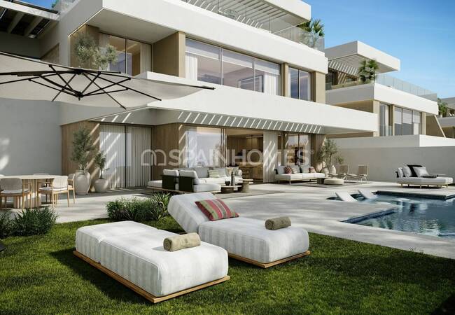 Granada Almuñecar'da Plajın Yanı Başında Özel Havuzlu Villalar 12