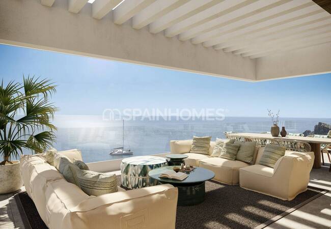 Granada Almuñecar'da Plajın Yanı Başında Özel Havuzlu Villalar 9