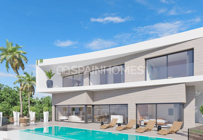 La Herradura, Granada'da Deniz Manzaralı Şık Evler 16