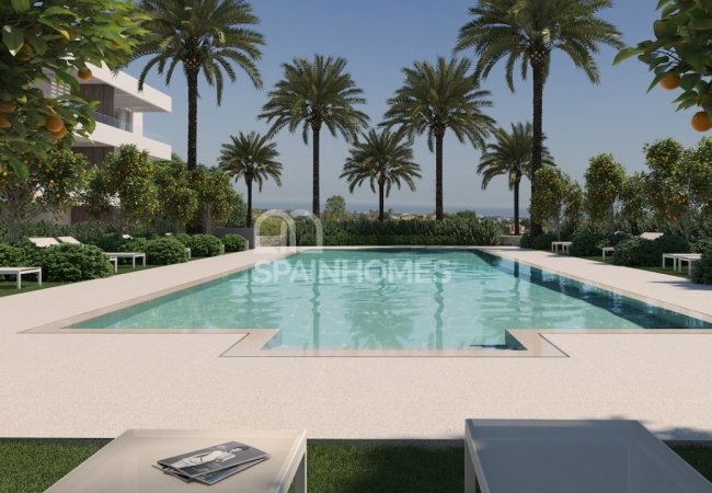 Sea View Luxury Apartments with Large Terraces in Benahavis 2
