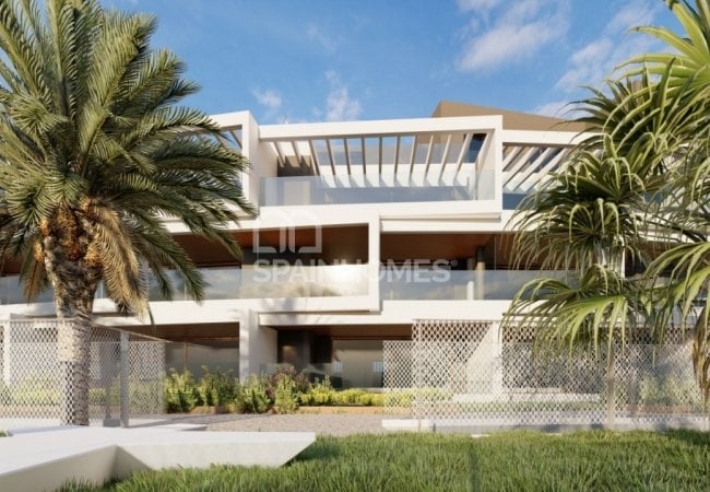 Torrox Málaga'da Modern Tasarımlı Deniz Manzaralı Daireler 2