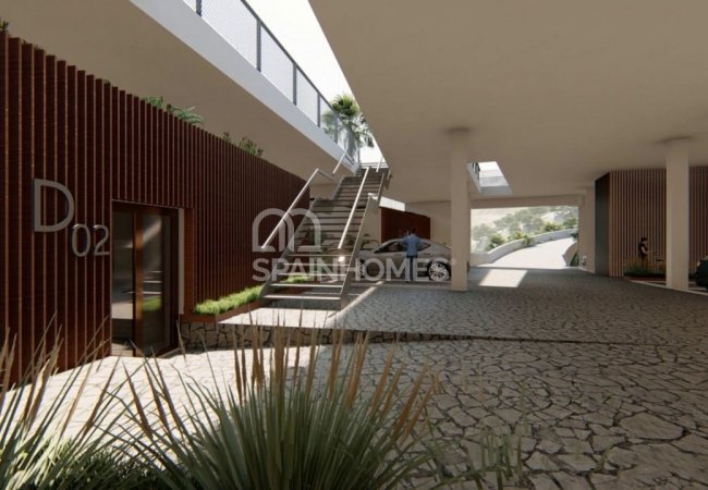 Torrox Málaga'da Modern Tasarımlı Deniz Manzaralı Daireler 7