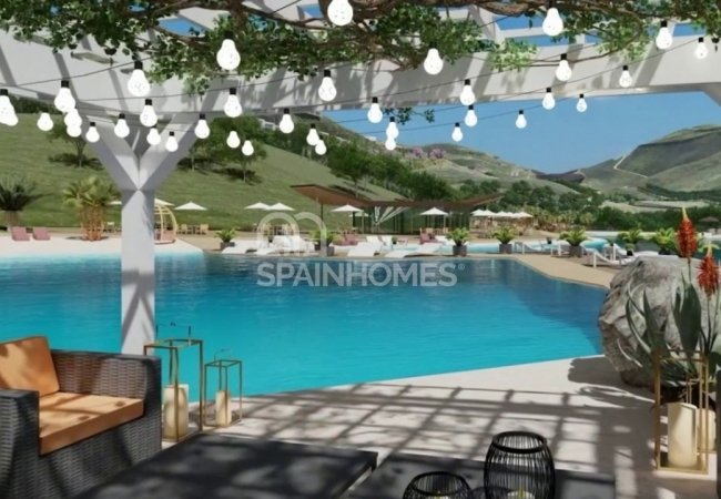 Torrox Málaga'da Modern Tasarımlı Deniz Manzaralı Daireler 8