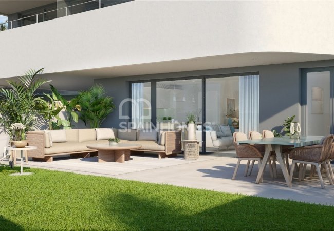 Torremolinos Málaga'da Deniz Manzaralı Modern Daireler 2