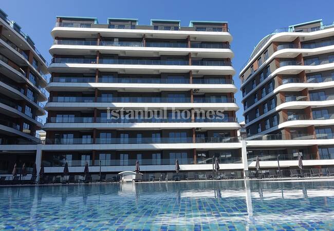 شقق في اسطنبول بالقرب من البحر في مجمع ساحلي رائع 3