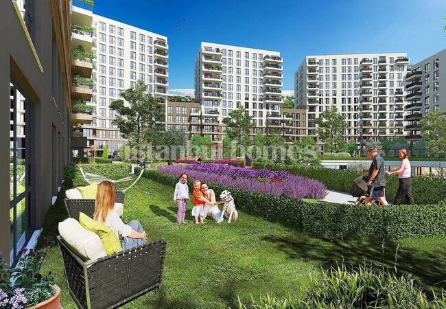 Новые Квартиры в Многоквартирном Проекте в Санджактепе 5