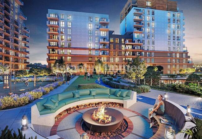 Новые Квартиры в Многоквартирном Проекте в Санджактепе 4