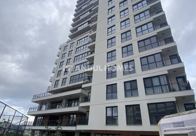 آپارتمان های استانبول با مناطق مجتمع سبز در عمرانیه 2