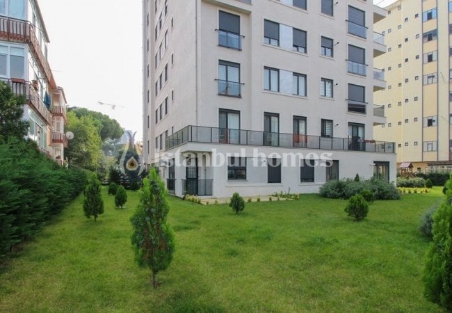 Квартиры в Центре Малтепе с Видом на Море и Город 3