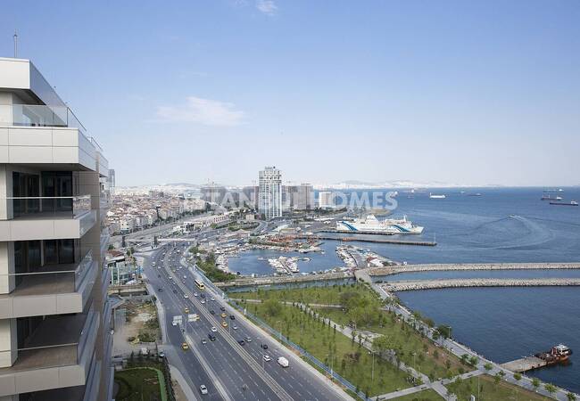 巴基尔科伊（ Bakırköy）带有智能家居系统的海景公寓 1