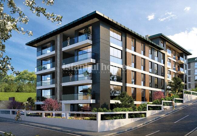 آپارتمان های خیره کننده با نمای بسیار زیبای دریا در بویوک چکمجه استانبول 4