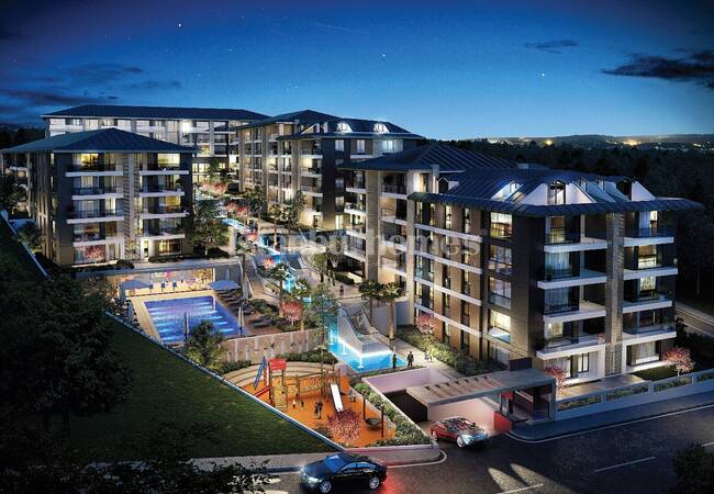 آپارتمان های خیره کننده با نمای بسیار زیبای دریا در بویوک چکمجه استانبول 1