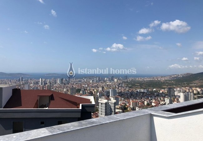 Meer Und Stadt Blick Wohnungen In Einem Komplex In Kartal 6