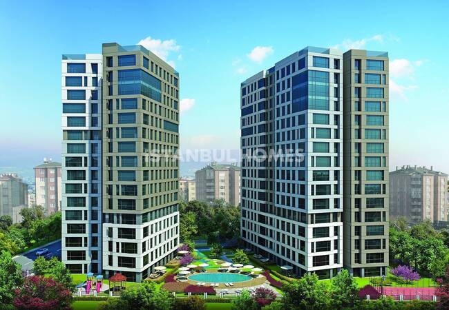 Maltepe Sahilde Deniz Manzaralı Merkezi Konumda Daireler 1