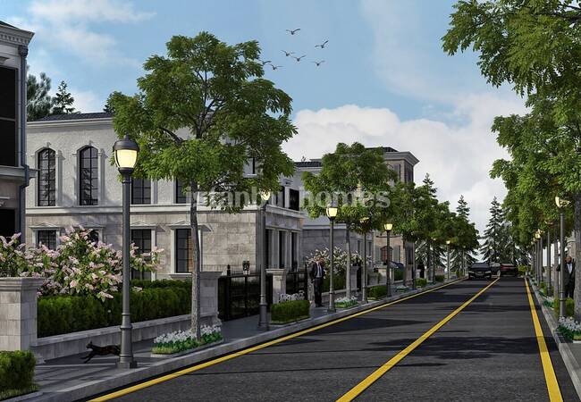 Maisons Style Classique Vue Sur Forêt À Çekmeköy Istanbul 10