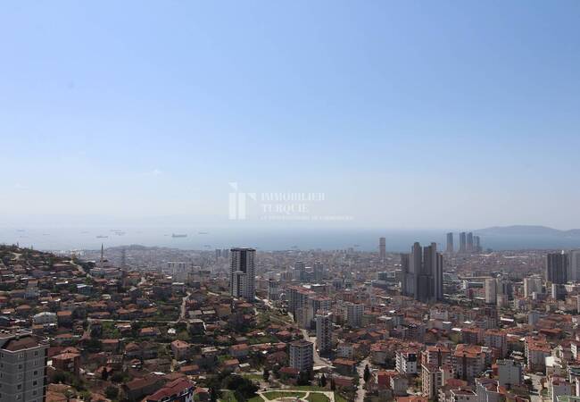 Appartements Vue Sur Ville Et Mer À Vendre À Istanbul Kartal