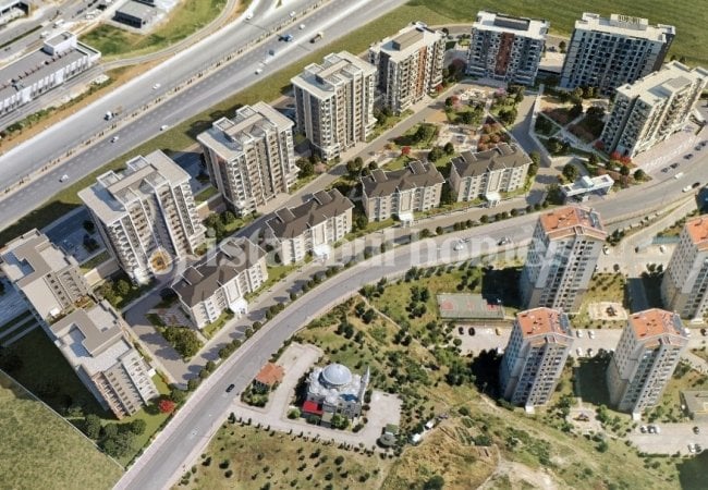 املاکی با طراحی مدرن با نمای شهر در باشاکشهیر 5
