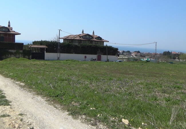 Land Near the Sea and E-80 Highway in Kumburgaz, Istanbul