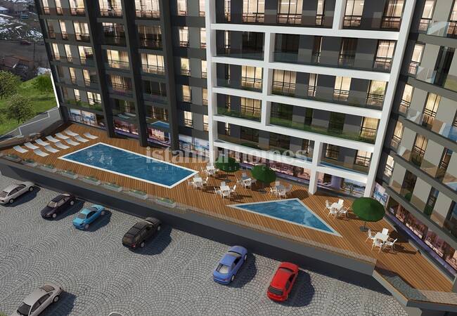 املاک و مستغلات با نمای جزایر پرنس در یک مجتمع در کارتال 4