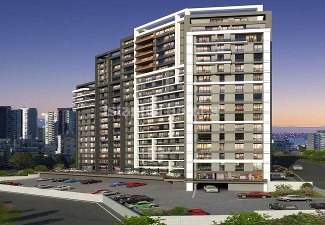 املاک و مستغلات با نمای جزایر پرنس در یک مجتمع در کارتال 8