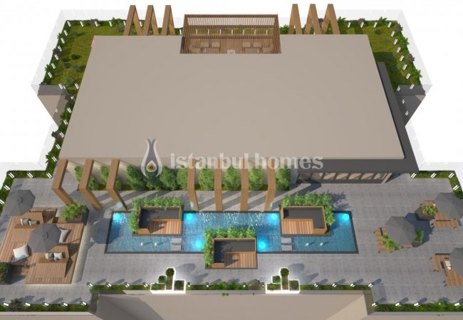 Kağıthane Levent'te Uygun Fiyatlı Lüks Tasarımlı Daireler 3