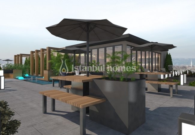 Kağıthane Levent'te Uygun Fiyatlı Lüks Tasarımlı Daireler 5