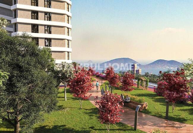 آپارتمان های با چشم انداز دریا در یک پروژه لوکس در کارتال 4