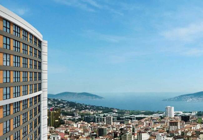 City View Real Estate Close to Subway in Maltepe Istanbul