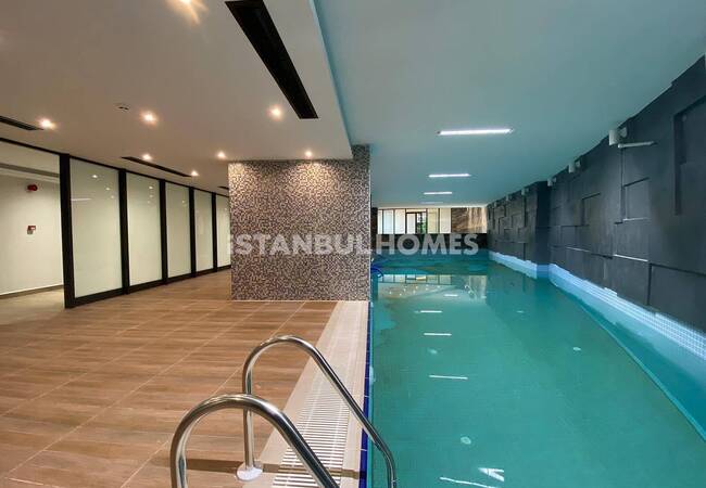 آپارتمان های سطح بالا واقع در یک مجتمع استخردار در استانبول 7
