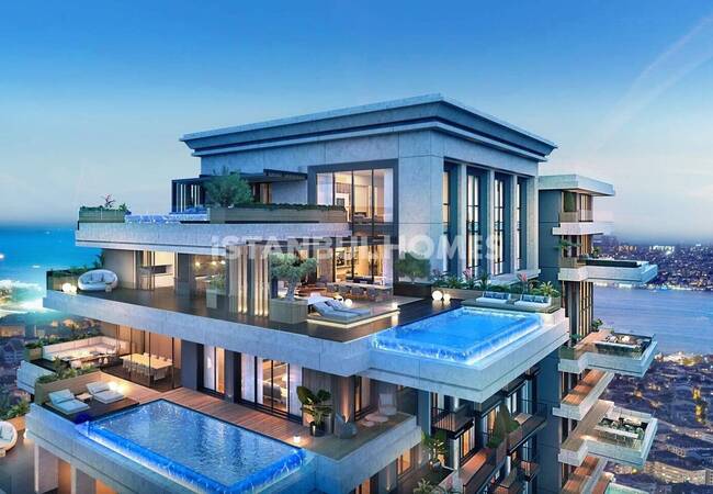 西斯里超豪华设计公寓，带私人泳池