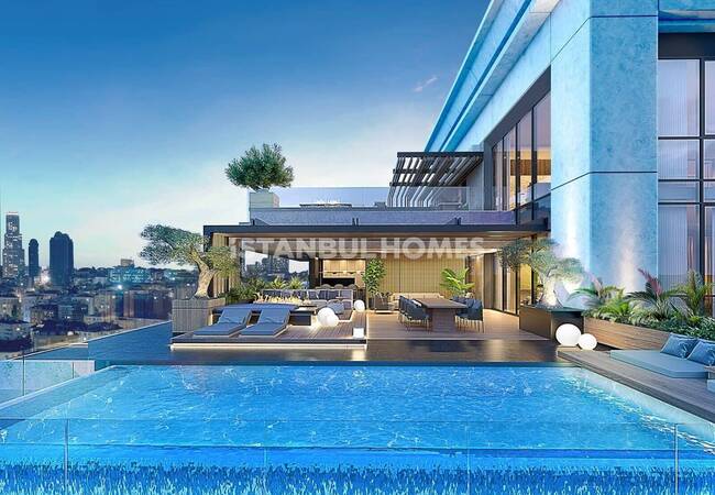 Nişantaşı'nda Kişisel Havuza Sahip Süper Lüks Daireler 5