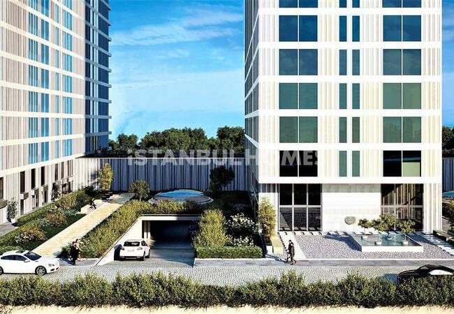 卡迪科伊(kadikoy) 带全景泳池的综合设施的物业 2