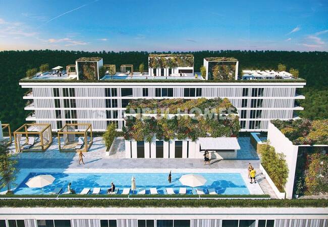 卡迪科伊(kadikoy) 带全景泳池的综合设施的物业 4