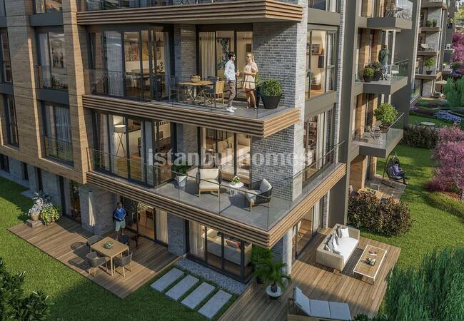 Modernly Designed Real Estate in an Elite Complex in Beykoz 12