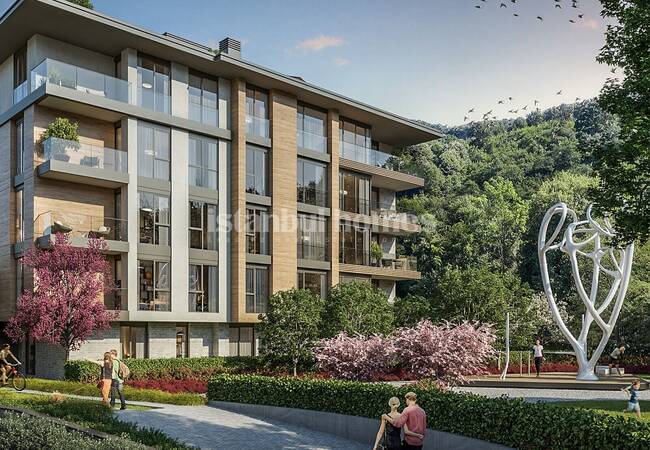Modernly Designed Real Estate in an Elite Complex in Beykoz 7