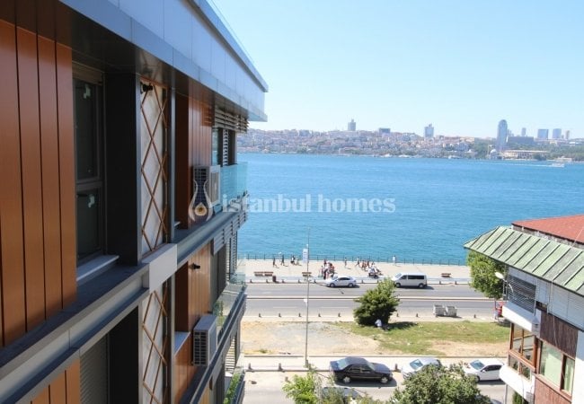 Üsküdar Sahilde Kız Kulesi ve Boğaz Manzaralı Dubleks Daire 8
