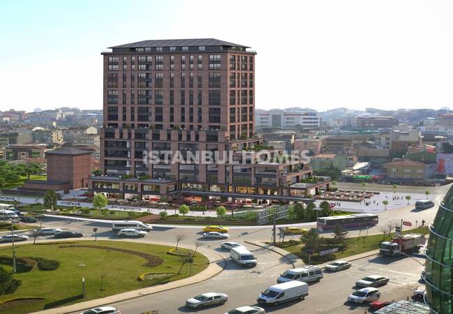 شقق فاخرة بالقرب من مترو الأنفاق في أتاشهير إسطنبول