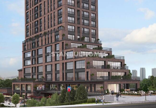 شقق فاخرة بالقرب من مترو الأنفاق في أتاشهير إسطنبول 1